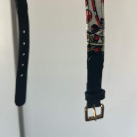 Piccione Piccione ladybug velvet and leather Italian belt from Yoox - Picture 4 of 7